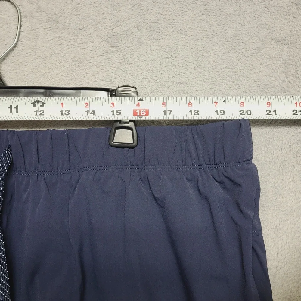 Fabletics Fundamental Short Mens 2X Blue Lined Athletic Wear Pull On Stretch Gym
